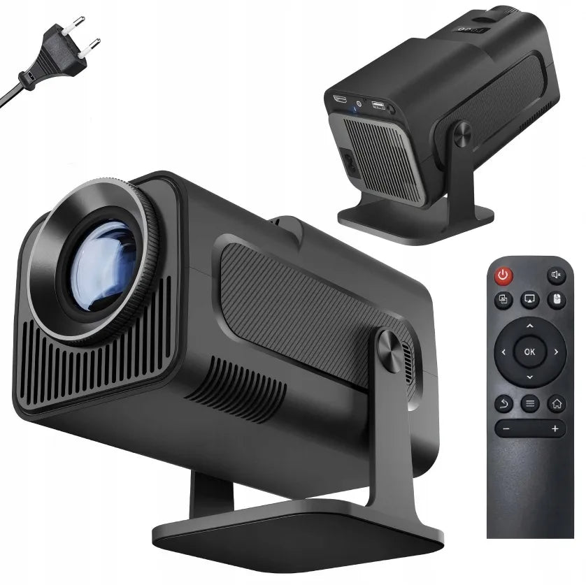 Nešiojamas projektorius HY320 MINI SMART HD LED ANDROID WiFi TV 150"