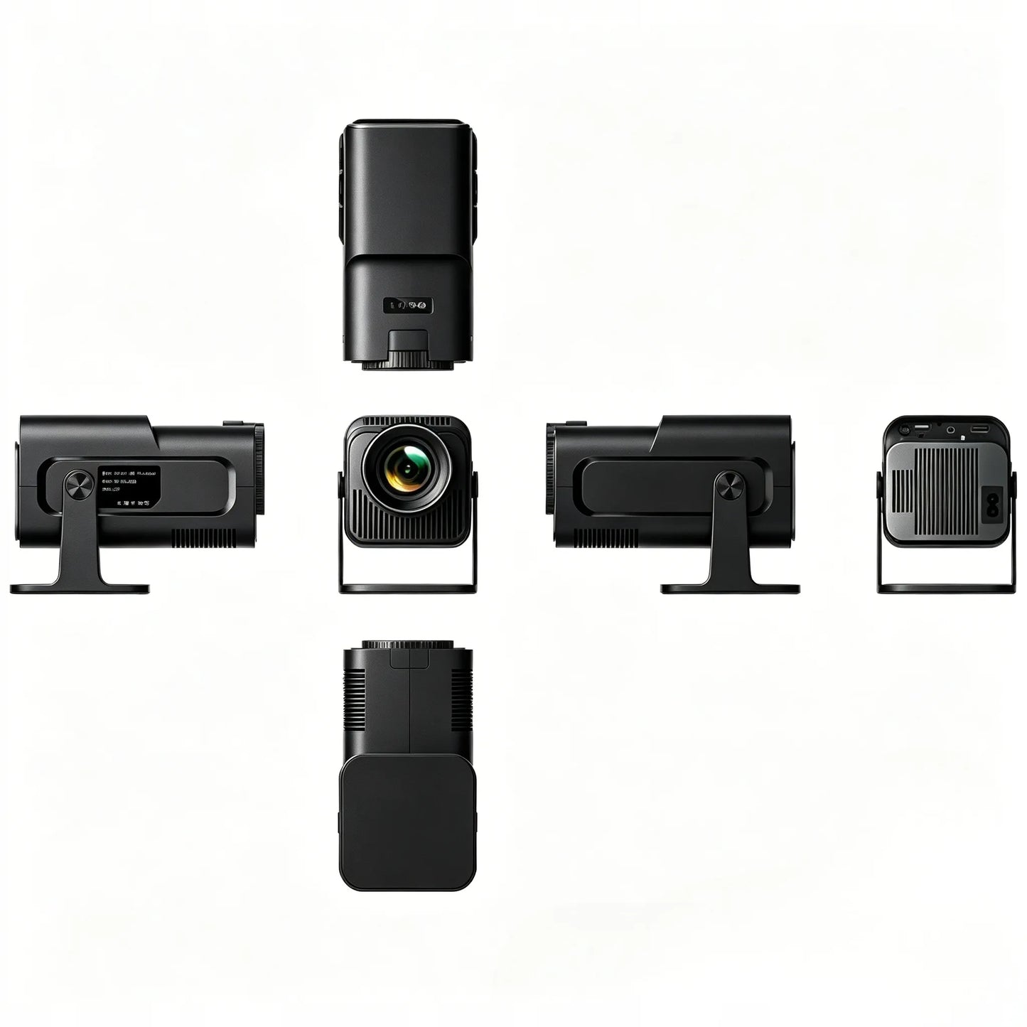 Nešiojamas projektorius HY320 MINI SMART HD LED ANDROID WiFi TV 150"