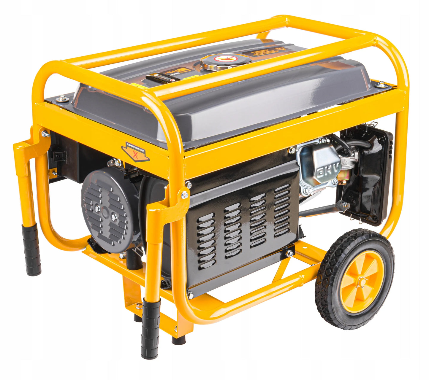 Nešiojamas vienfazis benzininis elektros generatorius Powermat 3000 W