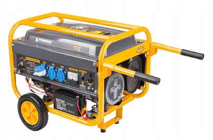 Nešiojamas vienfazis benzininis elektros generatorius Powermat 3000 W