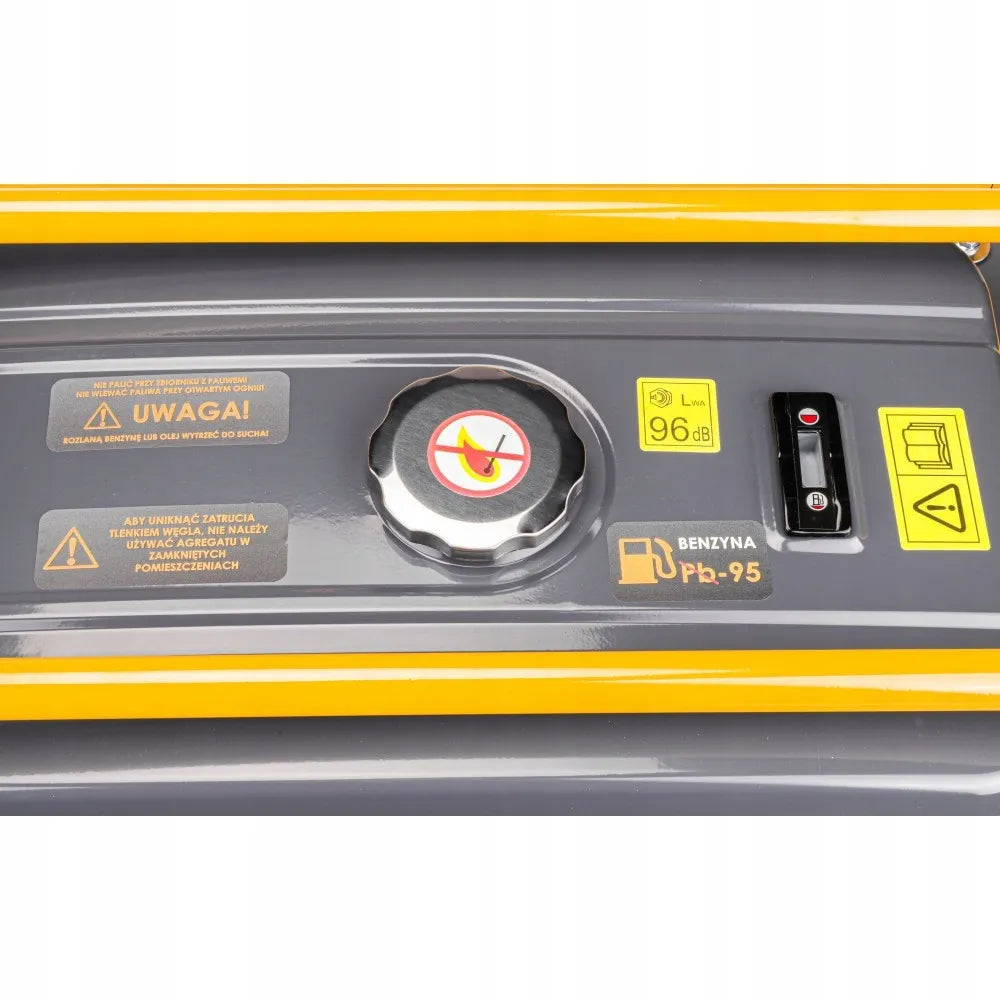 Nešiojamas vienfazis benzininis elektros generatorius Powermat 3000 W