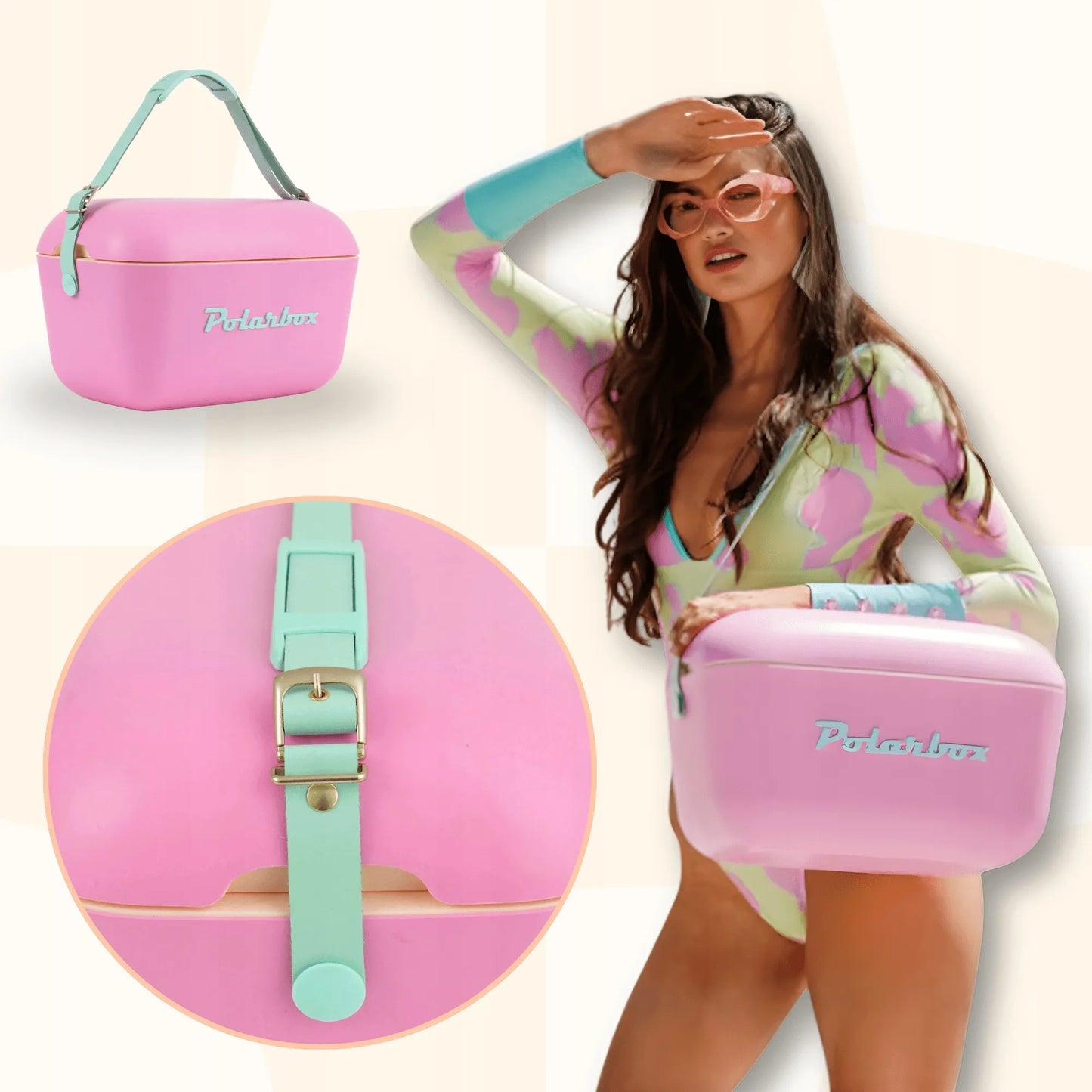 Nešiojamasis šaltkrepšis, 12 L, retro