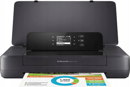Nešiojamasis spalvotas rašalinis spausdintuvas HP OfficeJet 200