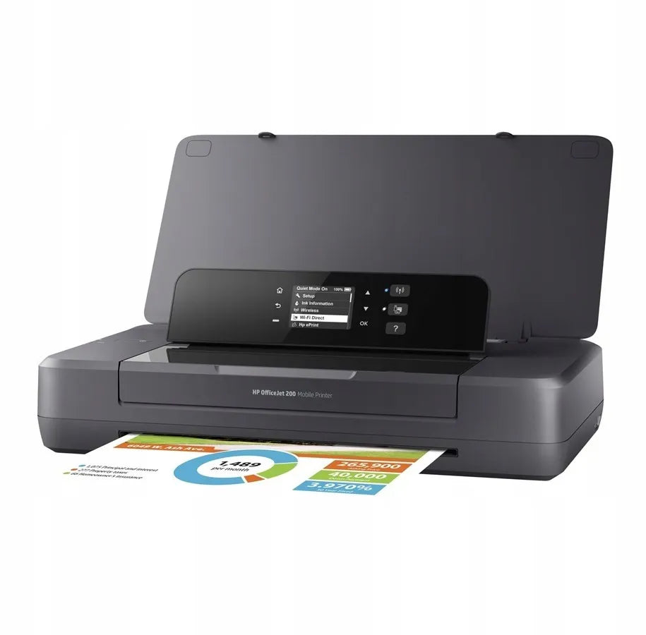 Nešiojamasis spalvotas rašalinis spausdintuvas HP OfficeJet 200