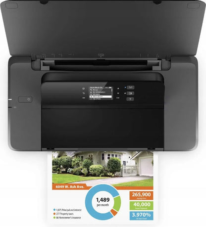 Nešiojamasis spalvotas rašalinis spausdintuvas HP OfficeJet 200