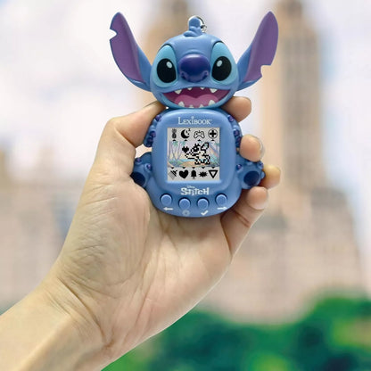 Nešiojamoji konsolė „Disney Stitch My Best-E“, LCD ekranas, 3 žaidimai, kaip „Tamagotchi“