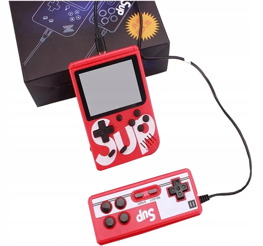 Nešiojamoji mini retro konsolė „Mario Contra“ su 400 žaidimų