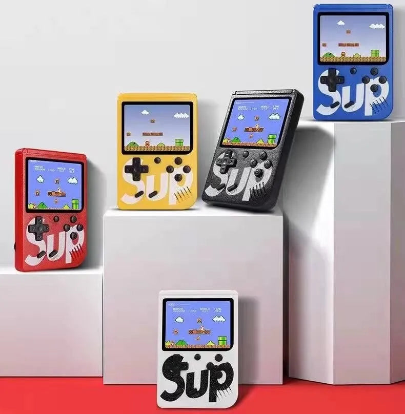 Nešiojamoji mini retro konsolė „Mario Contra“ su 400 žaidimų