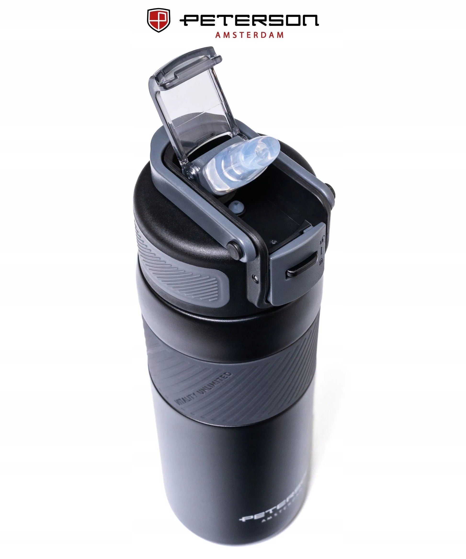 Neslystantis Peterson 660 ml termo puodelis kavai ir automobiliui