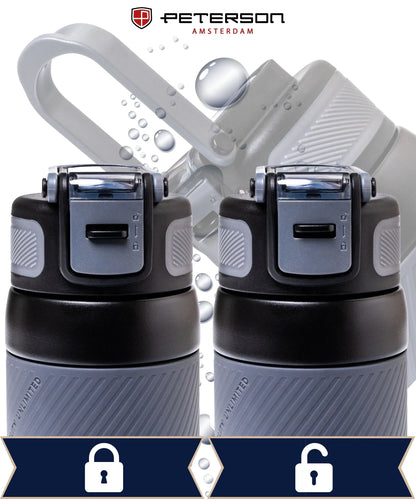 Neslystantis Peterson 660 ml termo puodelis kavai ir automobiliui