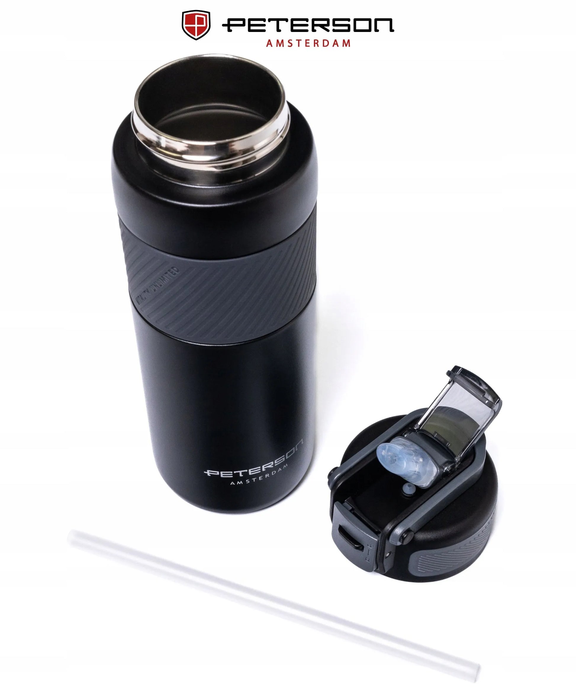 Neslystantis Peterson 660 ml termo puodelis kavai ir automobiliui