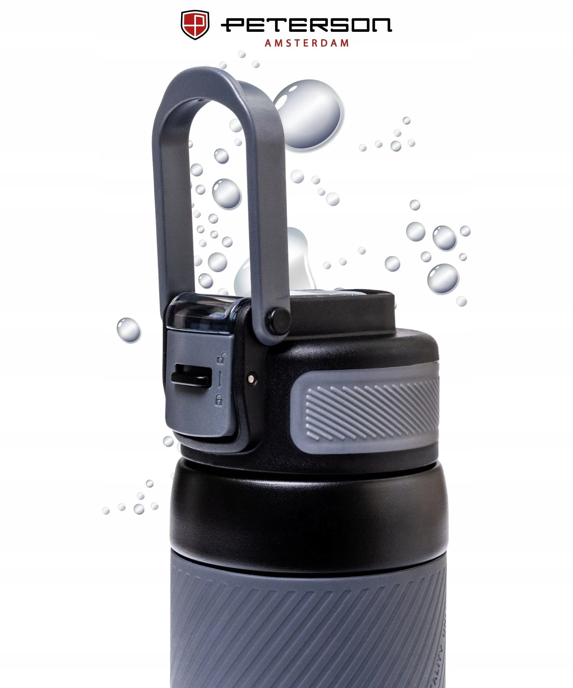 Neslystantis Peterson 660 ml termo puodelis kavai ir automobiliui