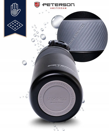 Neslystantis Peterson 660 ml termo puodelis kavai ir automobiliui