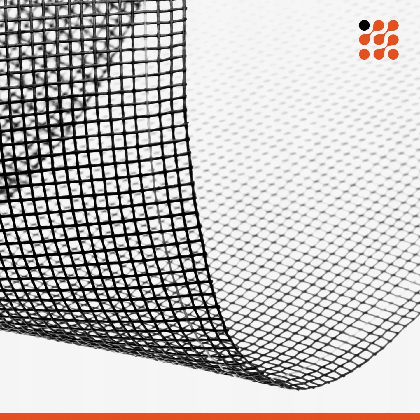 NextHook JUODAS tinklas metrais 1,4m x 1m MOSKITINIS tinklelis iš stiklo pluošto