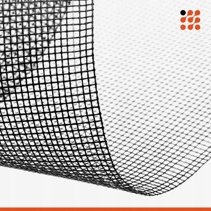 NextHook juodas tinklelis metrais 3.0m x 1m MOSKITAS stiklo pluoštas PREMIUM