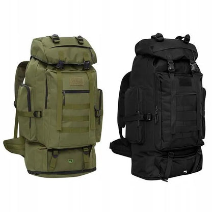 NILS CAMP Magnum 100L žalia taktinė kuprinė NC1785