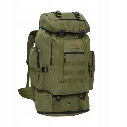 NILS CAMP Magnum 100L žalia taktinė kuprinė NC1785