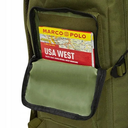 NILS CAMP Magnum 100L žalia taktinė kuprinė NC1785