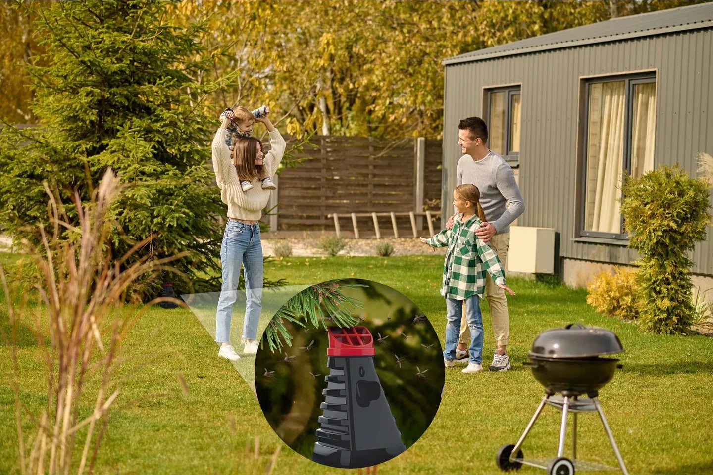 No-Pest Mosquito Trap priemonė nuo uodų, muselių ir jų lervų, moderni