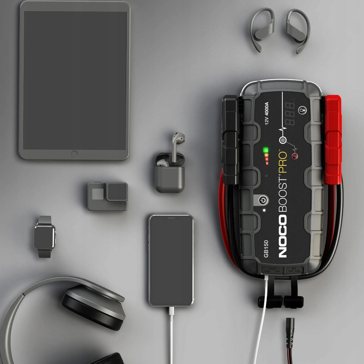 NOCO GB150 Boost Pro 12 V 3000 A paleidimo įrenginys