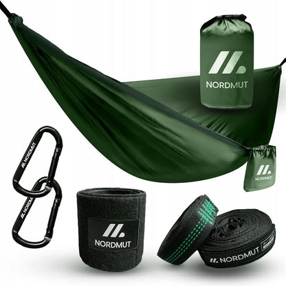 NORDMUT nailoninis parašiutinis hamakas, maksimali apkrova 300 kg PRO LUX