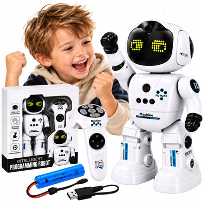 NORIMPEX interaktyvus edukacinis robotas vaikams programuoti ir koduoti