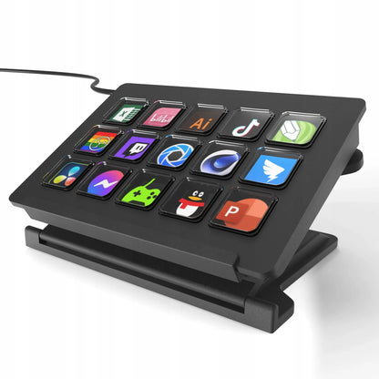 NTIinnovations Flow Pad programuojama klaviatūra su 15 LCD mygtukų