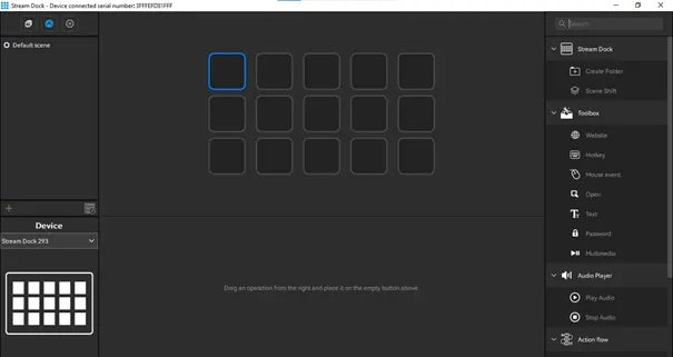 NTIinnovations Flow Pad programuojama klaviatūra su 15 LCD mygtukų