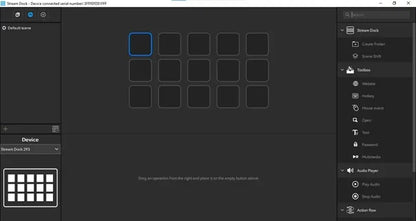 NTIinnovations Flow Pad programuojama klaviatūra su 15 LCD mygtukų