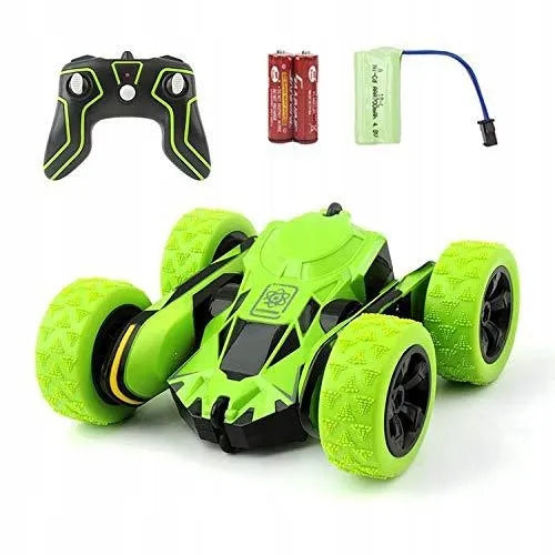 Nuotoliniu būdu valdomas akrobatinis automobilis „ATOM MAX“ su pulteliu, 2,4 GHz, 700 mAh akumuliatoriumi