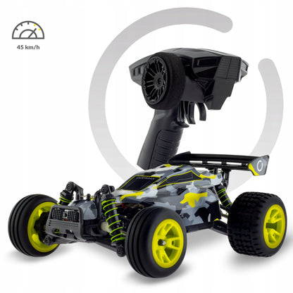 Nuotoliniu būdu valdomas automobilis OVERMAX X-PACE, veikimo nuotolis 100 m, greitis iki 45 km/h