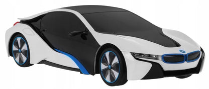 Nuotoliniu būdu valdomas automobilis Rastar BMW i8-UV su LED žibintais