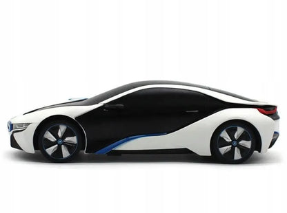Nuotoliniu būdu valdomas automobilis Rastar BMW i8-UV su LED žibintais
