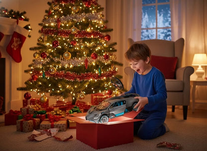 Nuotoliniu būdu valdomas automobilis su LED šviesomis Bugatti Divo 1:14