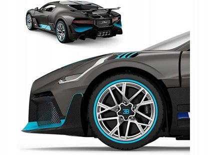 Nuotoliniu būdu valdomas automobilis su LED šviesomis Bugatti Divo 1:14