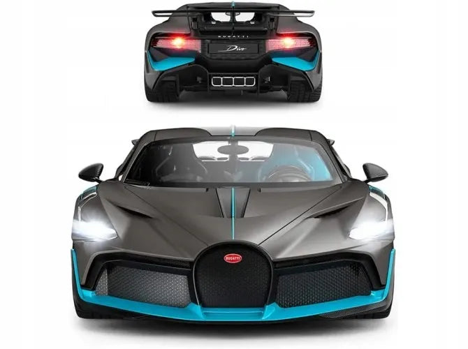 Nuotoliniu būdu valdomas automobilis su LED šviesomis Bugatti Divo 1:14