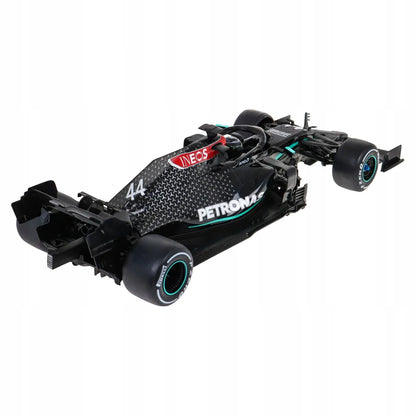 Nuotoliniu būdu valdomas didelis Mercedes AMG Formulės 1 RC automobilis 1:12