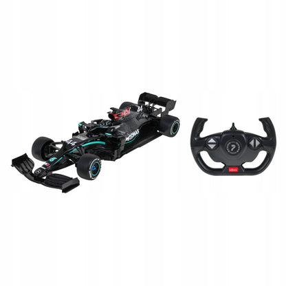 Nuotoliniu būdu valdomas didelis Mercedes AMG Formulės 1 RC automobilis 1:12