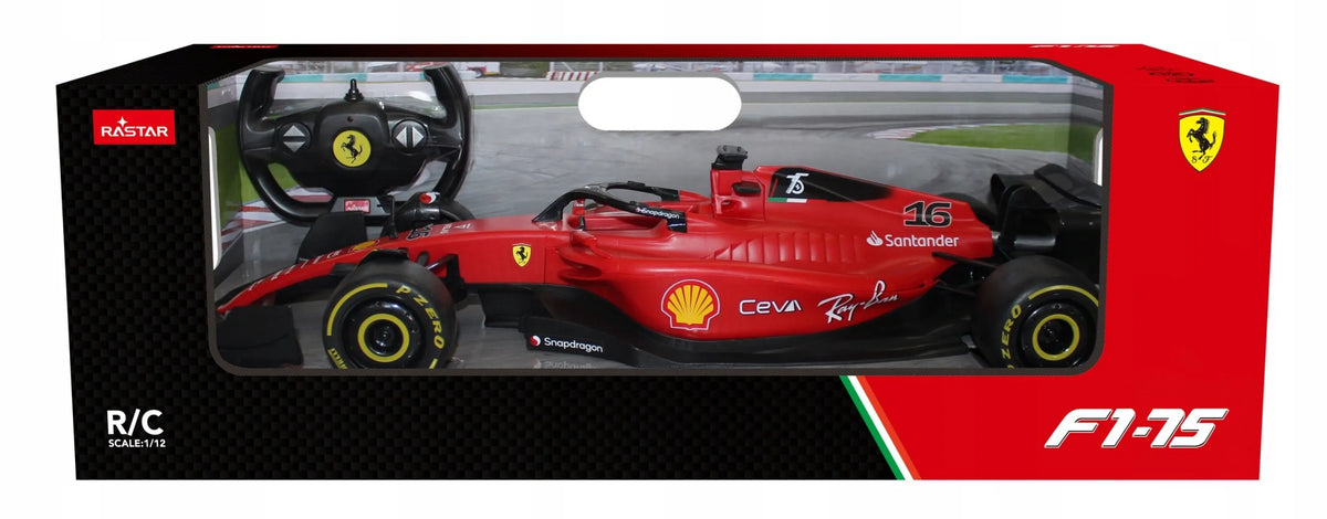 Nuotoliniu būdu valdomas raudonas „Ferrari“ „Formulės 1“ automobilis RC 1:12