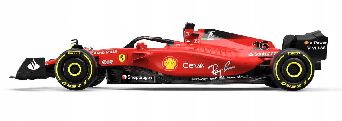 Nuotoliniu būdu valdomas raudonas „Ferrari“ „Formulės 1“ automobilis RC 1:12