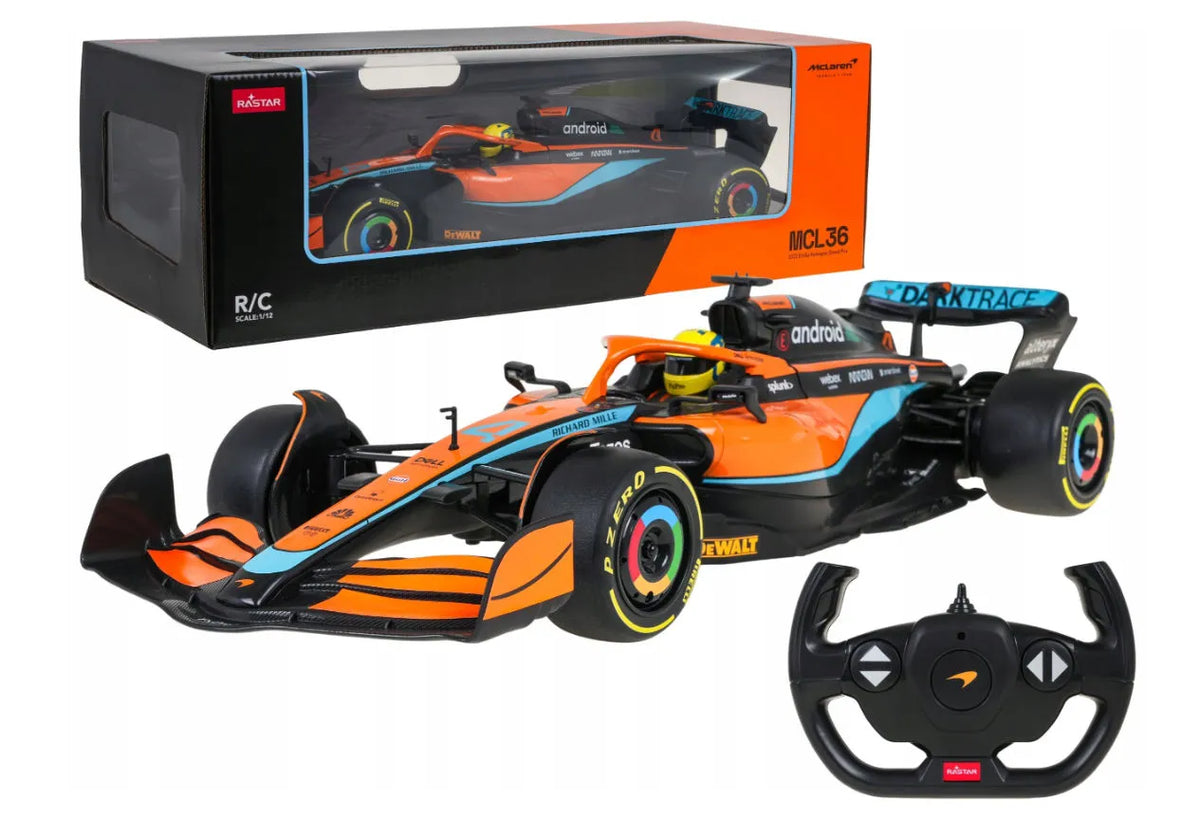Nuotoliniu būdu valdomas sportinis „McLaren“ Formulės 1 automobilis COIL