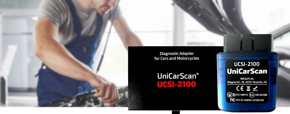 OBD2 diagnostikos sąsaja UCSI-2100 MotoScan BimmerCode BimmerLink