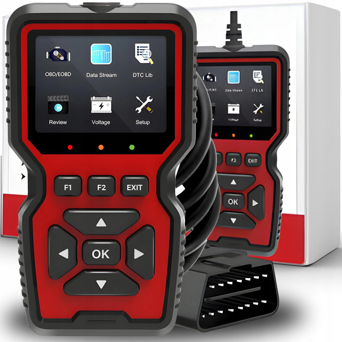 OBD2 diagnostinis testeris, universalus automobilio skeneris RETOO