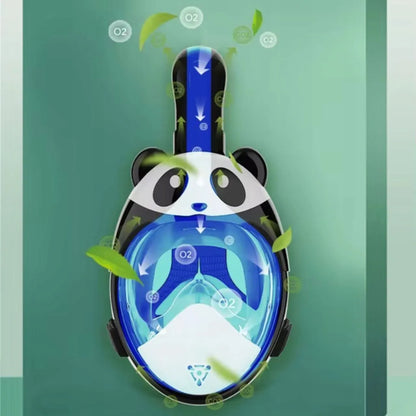 OceanX vaikiška veido nardymo kaukė PANDA XS