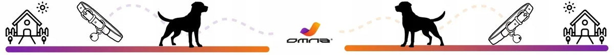 „Omna 800M“ elektrinis dresūros antkaklis šunims su pultu, mažiems ir dideliems šunims