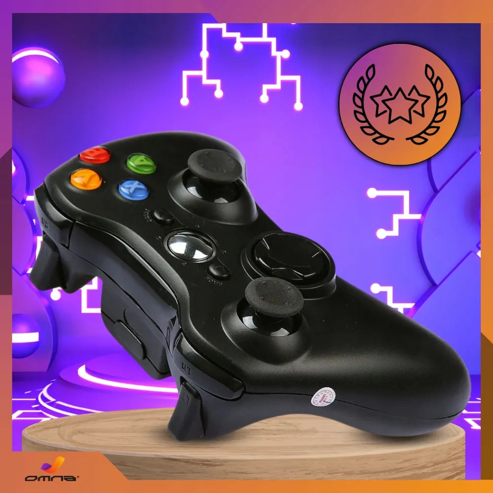 „Omna“ belaidis „Xbox 360“ valdiklis PC, su vibracija ir USB adapteriu