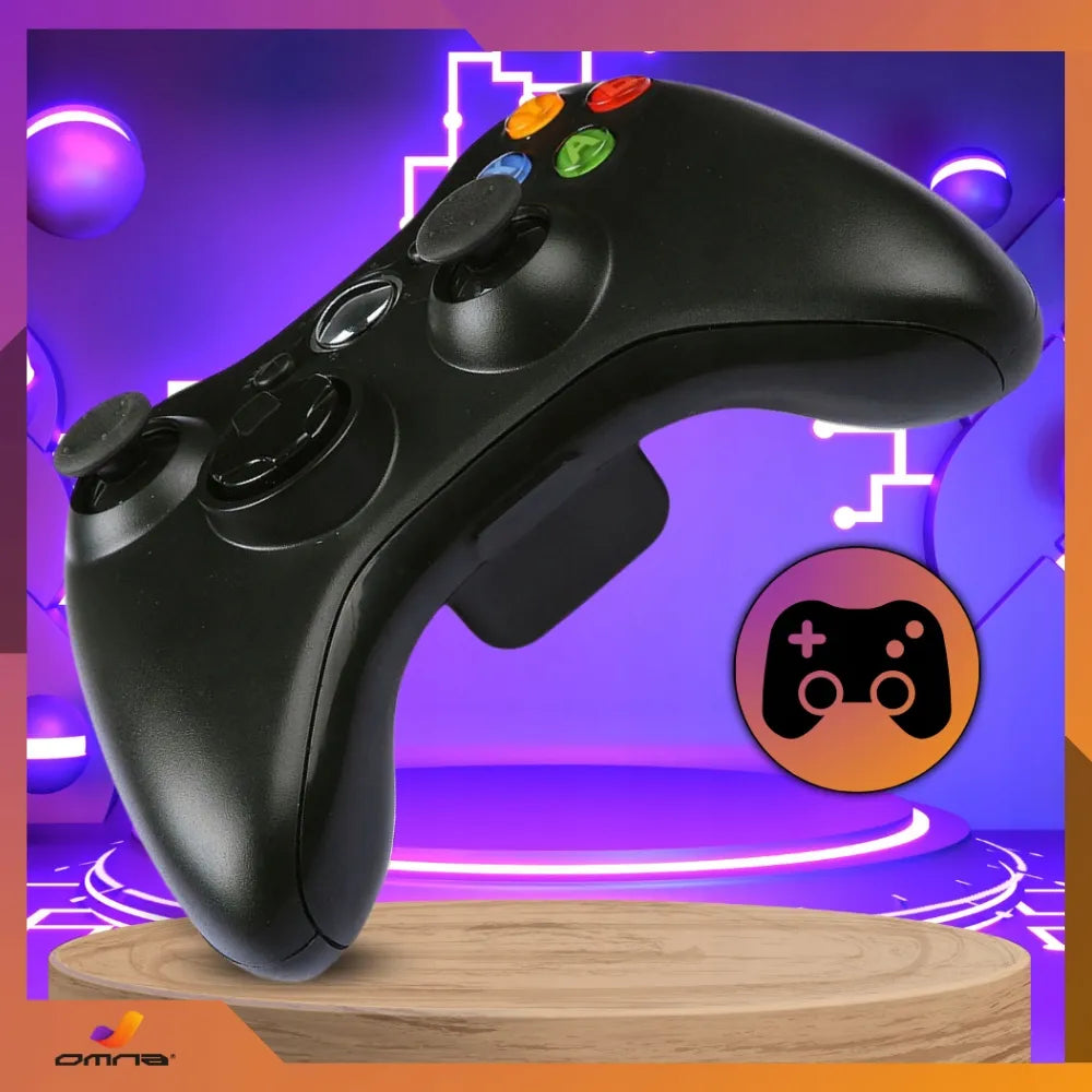 „Omna“ belaidis „Xbox 360“ valdiklis PC, su vibracija ir USB adapteriu
