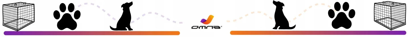 Omna SteelComfort XL metalinis šunų transportavimo narvas į automobilį 92x57x63