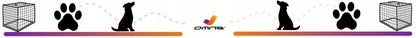 Omna SteelComfort XL metalinis šunų transportavimo narvas į automobilį 92x57x63