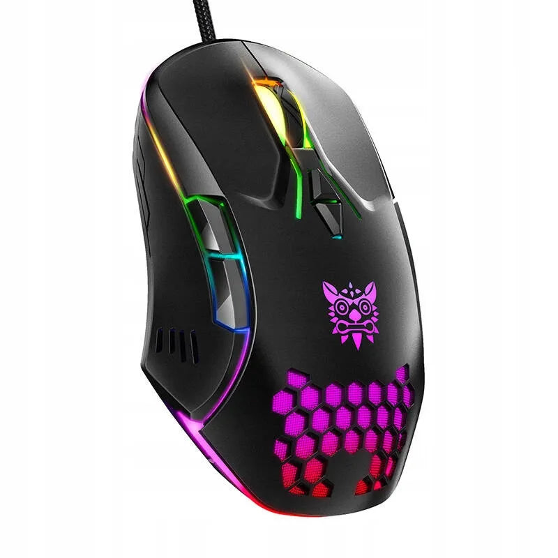 ONIKUMA CW902 laidinė žaidimų pelė, 6400 DPI, juoda
